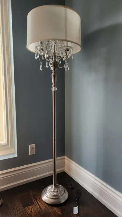 Crystal Chandelier Floor Lamp, View more