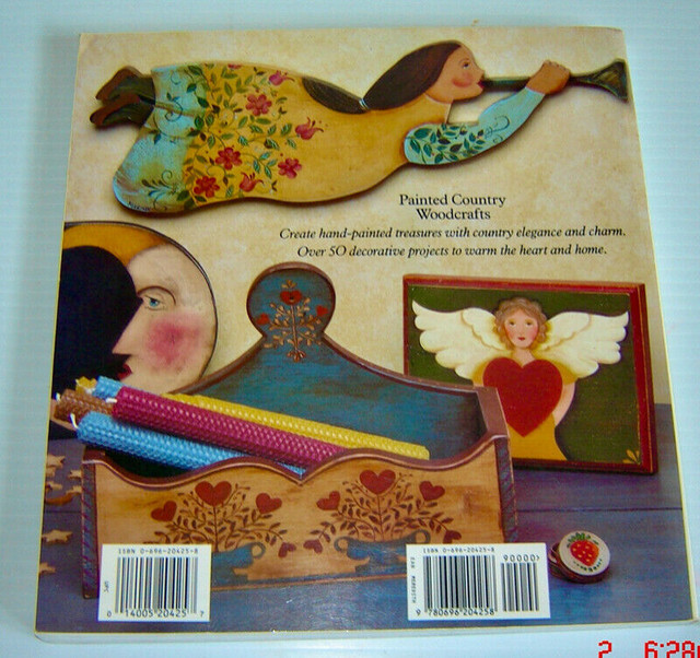 Painted Country Wood Craft Projects - Marina Grant - 1993 in Hobbies & Crafts in City of Toronto - Image 2
