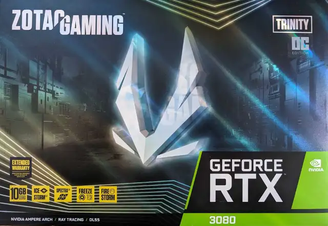 Zotac RTX 3080 @600$ in System Components in Laval / North Shore - Image 2