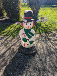 Vintage outdoor 48" Snowman