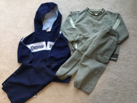 2x 12 months set -  jackets and pants - each $ 10