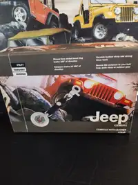 Collectible Jeep Elements (Compass with Leather Strap)
