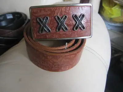 Tobacco Road Shovelle XXX Belt Made in USA New, View more