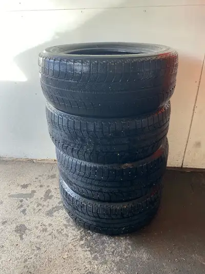 Set of Michelin, winter tires, still some life left $60 for all 4
