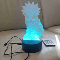 Naruto Anime 3D LED Night lights. 