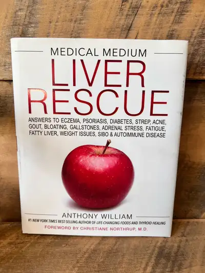 I am selling a used copy of "Medical Medium Liver Rescue" by Anthony William, a helpful guide for un...