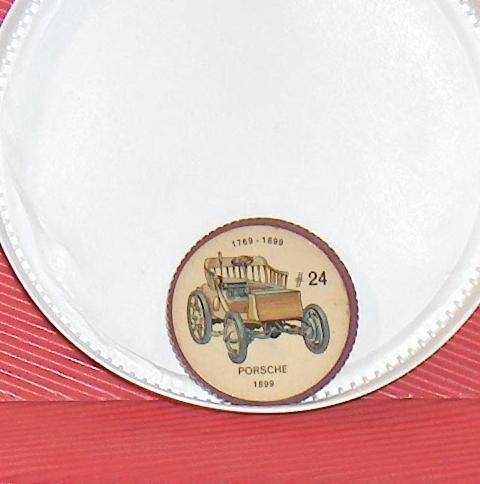 1899 Porsche  #24  Jello Coin   Premium from the 60 in Arts & Collectibles in Belleville - Image 2