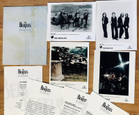 Beatles Anthology 25pc Apple Press Kit Photos-Press Sheets-1996