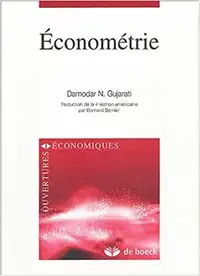 Économétrie, Traduction 4e édition américaine Damodar N Gujarati
