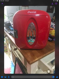 Coca-Cola mini fridge