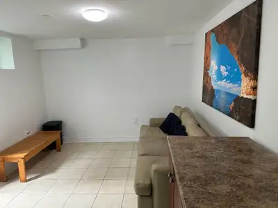 This cozy and well-maintained 2 bedroom basement apartment offers a comfortable living space with a...