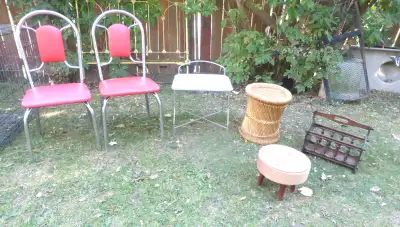 Variety of FURNITURE Foot Stool Magazine Rack Retro Chairs Bench, View more