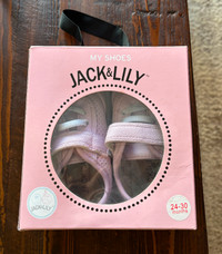 “NEW” Jack & Lily Leather Infant Shoes