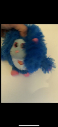 TY baby blue stuff animal Jerry Used 