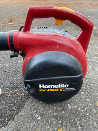 2 stroke Homelite leaf blower 