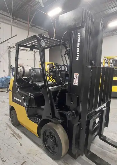 Mitsubishi 5000lbs Forklift For Sale ✔ Fully Refurbished ✔ Safety Certified ✔3 stage with Side Shift...