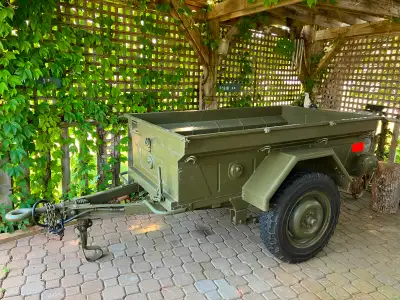Canadian Army Trailer, View more
