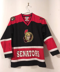 Ottawa Senators Adidas Primegreen Authentic Home NHL Hockey Jersey-50 - M