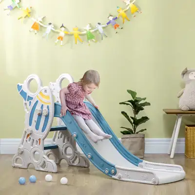 Toddler Slide Indoor for Kids 1.5-3 Years Old, Space Theme Climb, View more