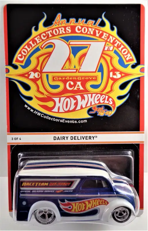 HOT WHEELS 27TH ANNUAL COLLECTORS CONVENTION DAIRY DELIVERY63006660784899129