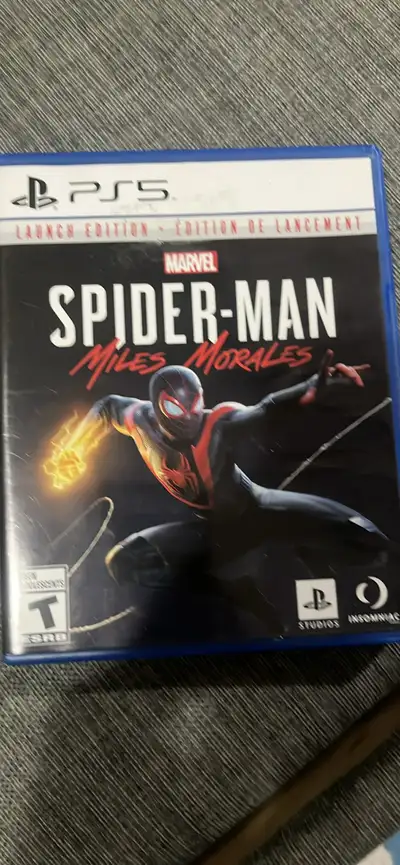 Spiderman Miles Morales PS5 Game, View more