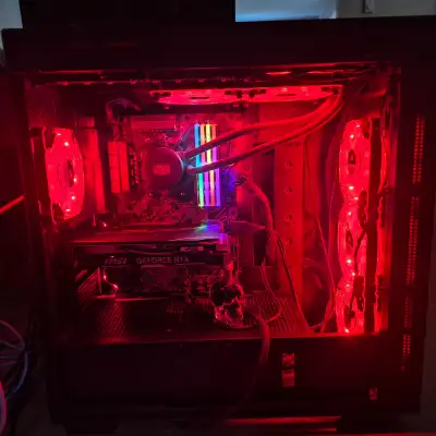 Gaming Computer + Monitor/extras for sale, View more