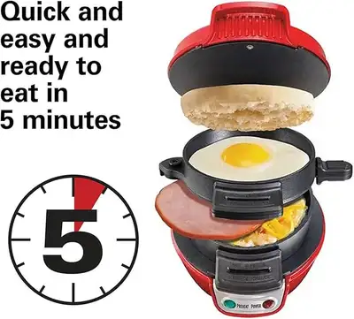 Hamilton Beach Breakfast Sandwich Maker, View more