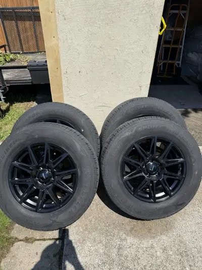 Wheels and tires for sale 800 or best offer Go onto a Ford and onto a Subaru Crosstrek