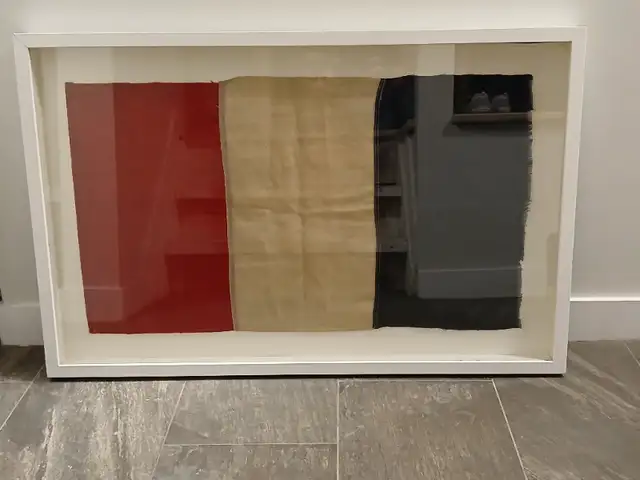 Two Framed French Flags64728172536321122