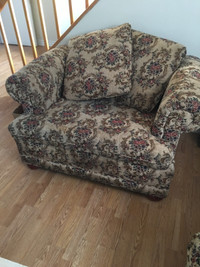 Cameo couch (hide a bed), love seat & ottomon