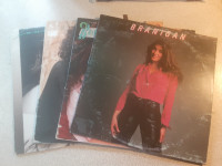 4 DISQUES VINYLES VINTAGES DE LA CHANTEUSE LAURA BRANIGAN