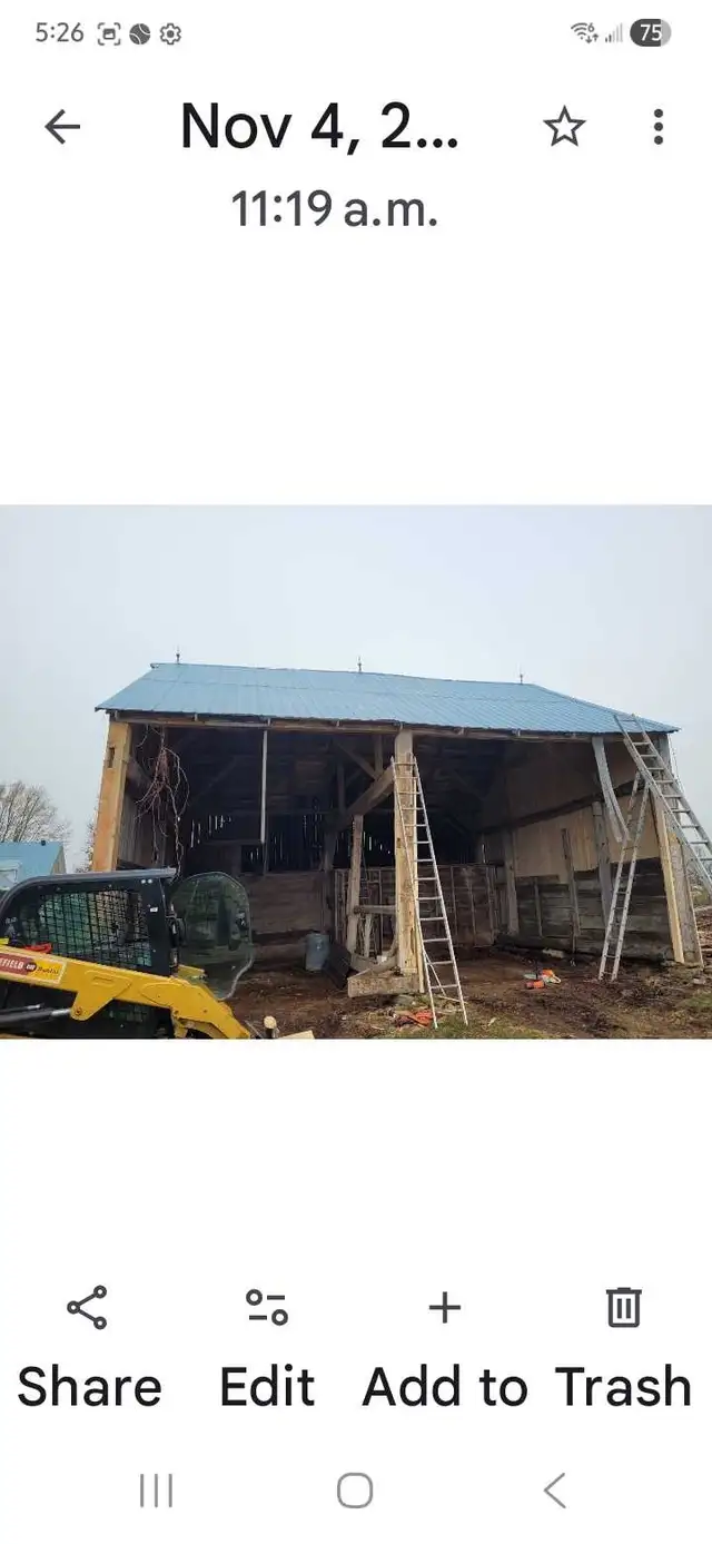 STRUCTURAL BARN REPAIRS