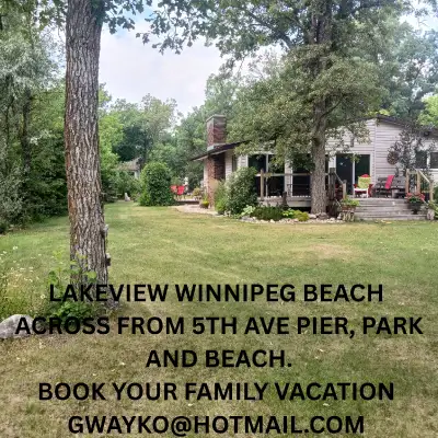 Winnipeg Beach Manitoba Cabin Rental, View more