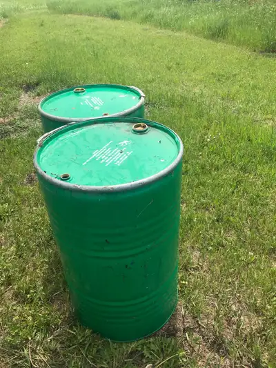 I have a few clean metal drums available for sale. These drums are sturdy and in good condition, per...