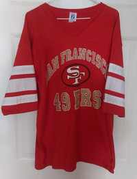 1990s San Fransisco 49ers logo 7 t shirt