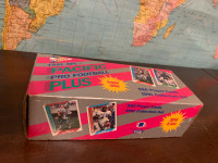 1991 Pacific pro football plus complete set. Opened. 