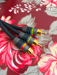 Cable RCA composante 12 pieds feet Monster cable component RCA