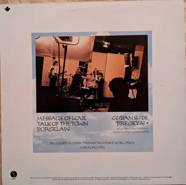 Pretenders Extended Play 12" Vinyl Record 62865712510339121