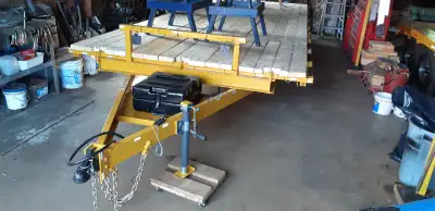 LEFT OVER NEW TRAILER, WANT GONE TO MAKE ROOM IN WORK SHOP !! BEST CASH OFFER IN PERSON AND *** NO T...