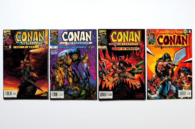 Conan The Barbarian Returns (1997) - 6 Mini-Series Marvel Comics dans Bandes dessinées  à Laval/Rive Nord