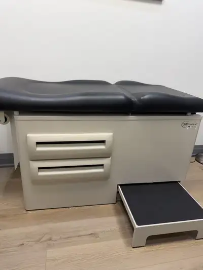 UMF Medical Exam Table with Drawers, Step & Adjustable Backrest, View more