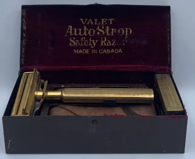 Valet Auto Strop Safety Razor In Tin in Arts & Collectibles in New Glasgow - Image 2