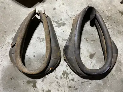 Harness collars and hames for sale, View more