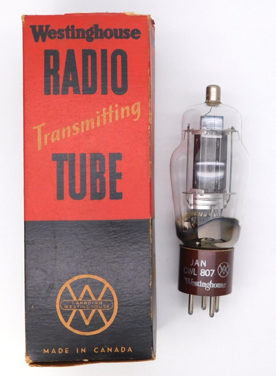 VINTAGE NIB-NOS 807 TUBES NEVER YET EVER USED!, View more