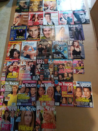 Entertainment Magazines Lot (33 Magazines)