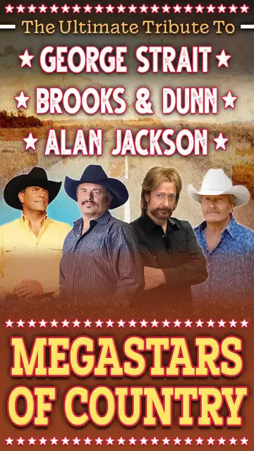 MEGASTARS OF COUNTRY TRIBUTE SHOW COMING TO ST. JOHN'S, View more