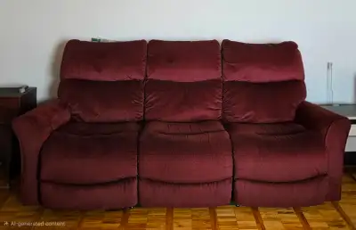 La-Z-Boy Reclining Sofa – Excellent Condition, View more
