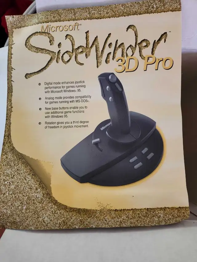 Microsoft SideWinder 3D Pro Joystick in PC Games in Cranbrook - Image 2