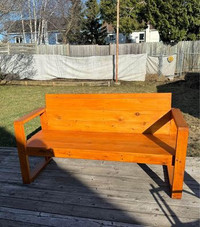 Cedar Outdoor Bench