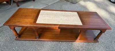 Traditional coffee table, View more